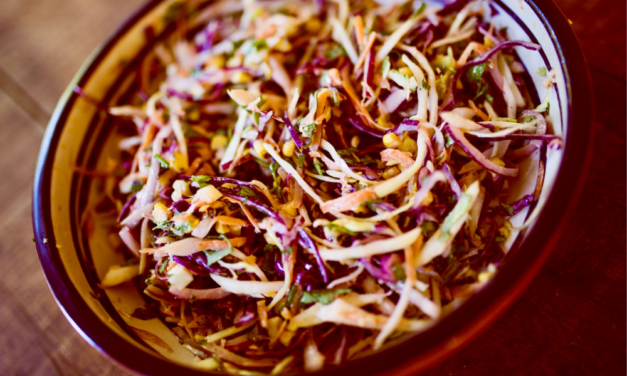 Colorful Cabbage Slaw